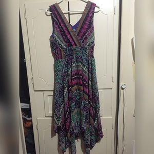 PRICE DROP: Spring dress with handkerchief hem