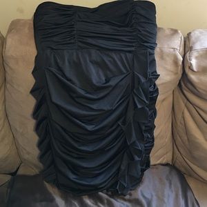 Strapless dress