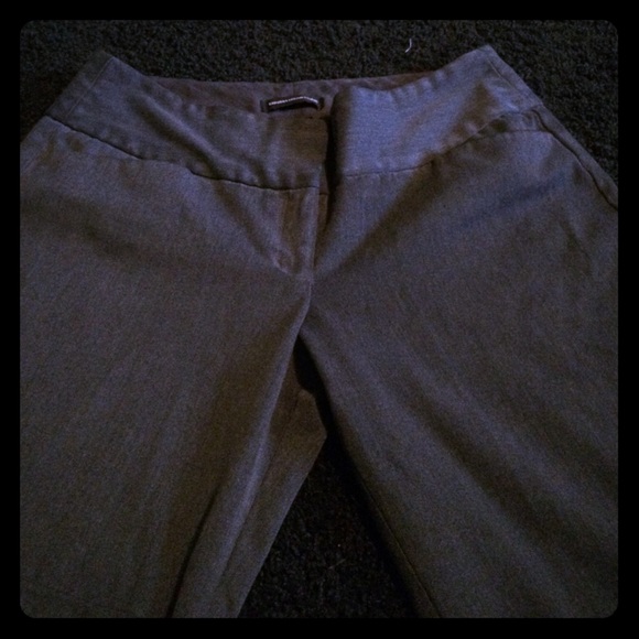 Dark grey Express work pant.