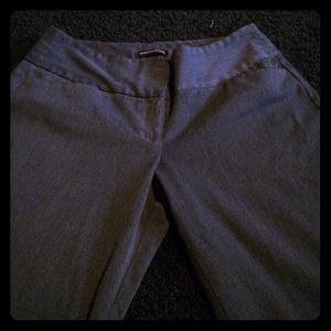 Dark grey Express work pant.