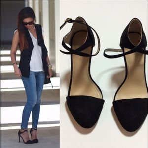 Zara black heels