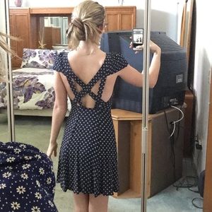 HOST PICK🌸Urban outfitters open cross back dress