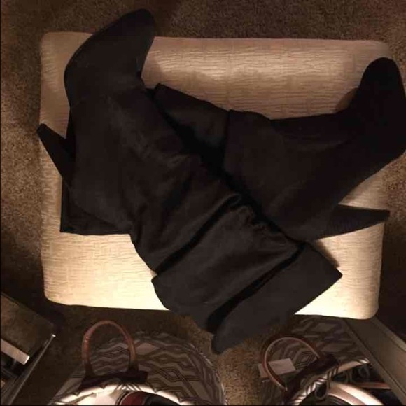 Black boots