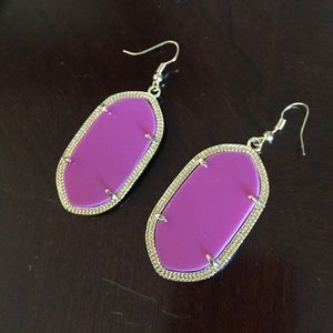 (Kendra Scott) look-a-like hot pink earrings