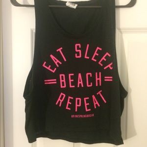 🚫SOLD🚫VS Pink Muscle Tank