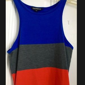 Express multicolor Midi Dress.