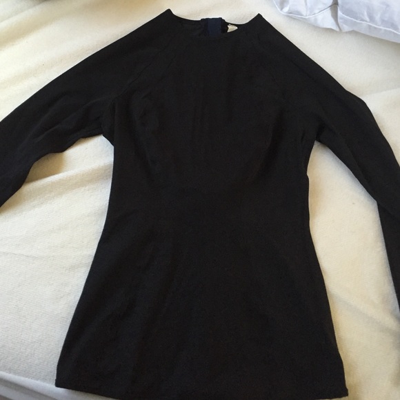 Lululemon black swim/surf shirt