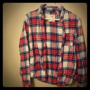Abercrombie & Fitch long sleeve plaid shirt