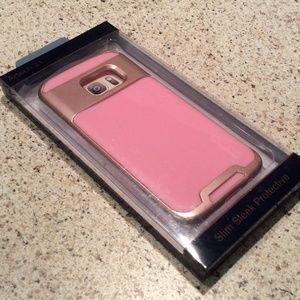 Galaxy S7 Edge protective case PINK