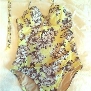 Beautiful Jcrew, one-piece swimsuit.