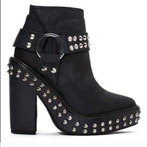 Jeffrey Campbell stud ankle booties9 $NEGOTIABLE