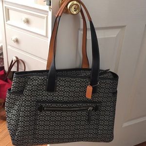 Coach tote excellent condition