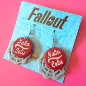 Fallout Nuka Cola earrings