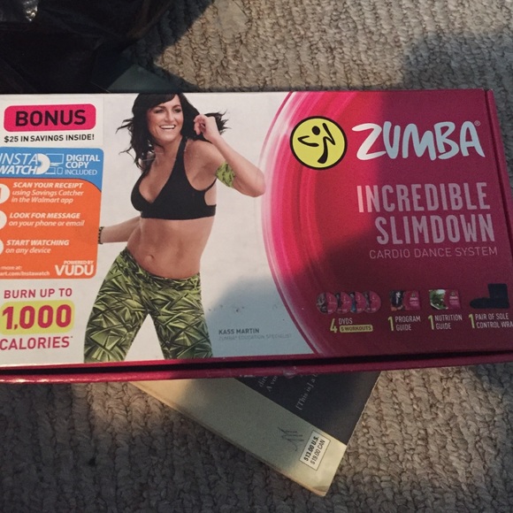 Zumba workout DVD set