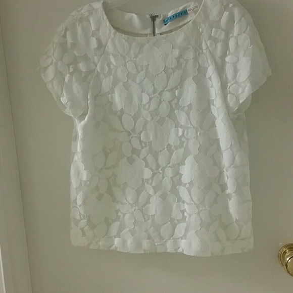 Alice + Olivia Lace Spring Top