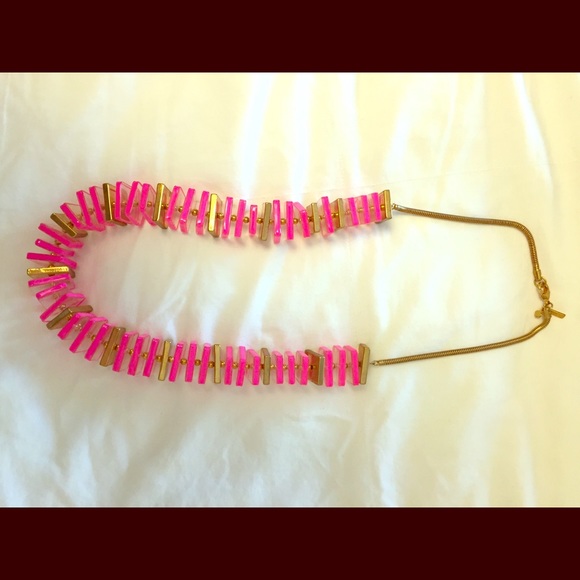 Large Kate spade block necklace