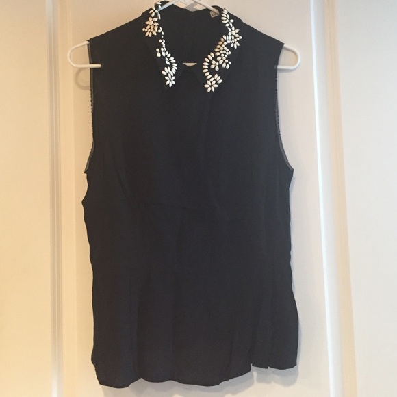 Karen Millen blouse with collar details - Picture 1 of 4