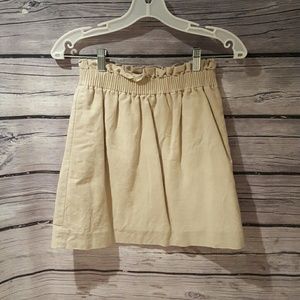 Jcrew Tan Skirt