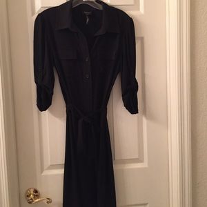 Long button down dress. L.A. Designer.