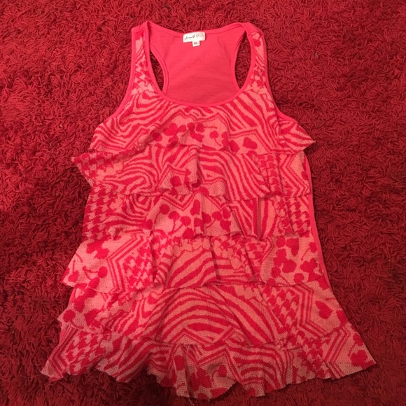 Cute layered tank shirt