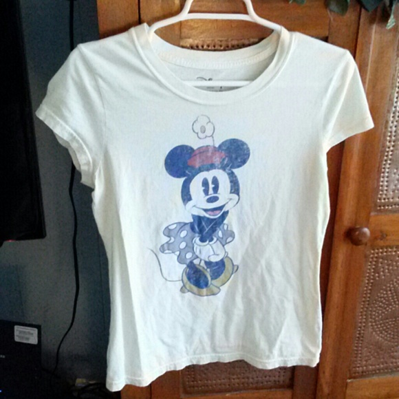 Disney store Minnie Mouse juniors T-shirt
