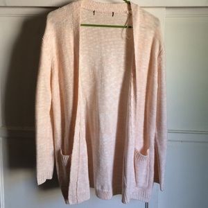 ✨Forever21 Light Pink/Coral Cardigan