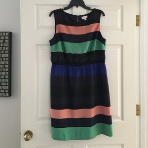 Striped Loft dress, size large.