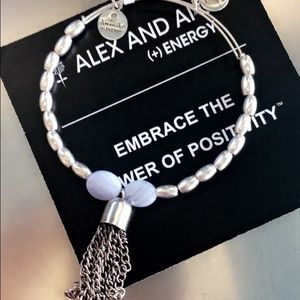 Alex and Ani "Artist's Tassel Wire Bangle"