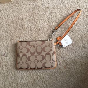 Coach wristlet