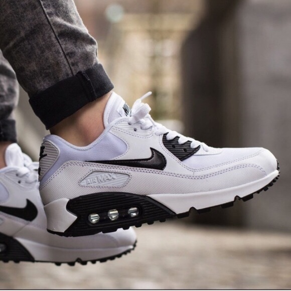 Nike Shoes - Nike Air Max 90 Black and White