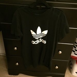Adidas graphic logo t shirt