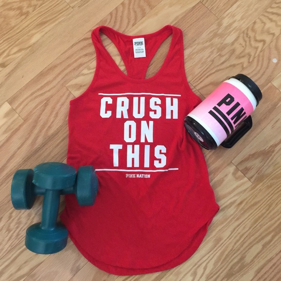 VS PINK 'CRUSH ON THIS' TANK