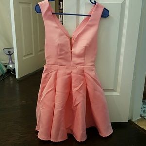 Lulu's pink cocktail dress