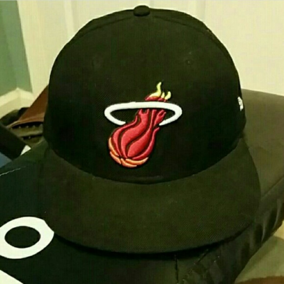 Fitted Miami Heat Hat