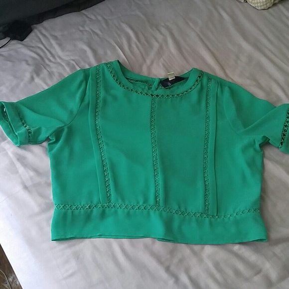Dressy crop top