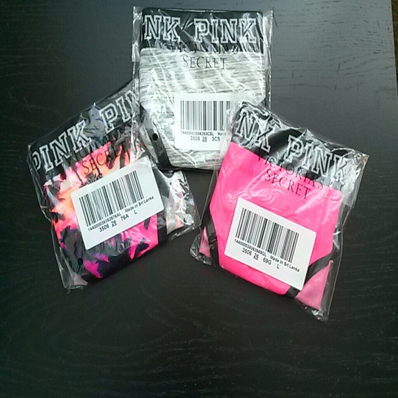 3 pc. NWT PINK panties