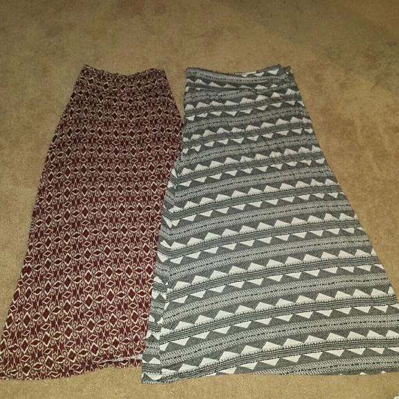 **BUNDLE**Set of two maxi skirts