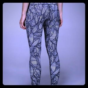 Lululemon Banana Leaf leggings
