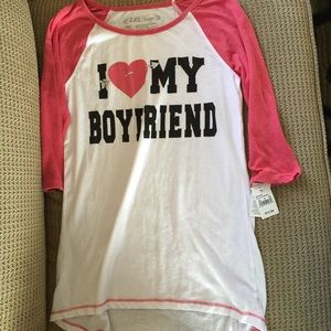 I ❤️ My Boyfriend Target brand shirt