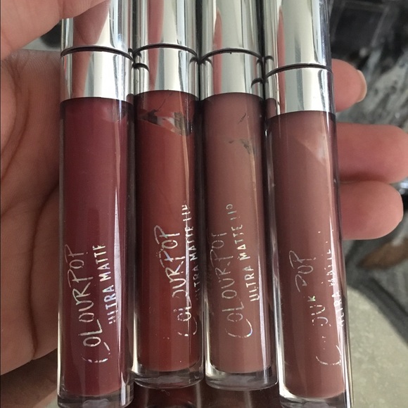 Colourpop liquid lipsticks
