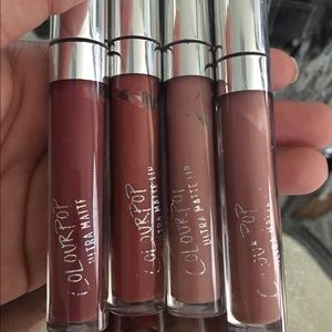 Colourpop liquid lipsticks