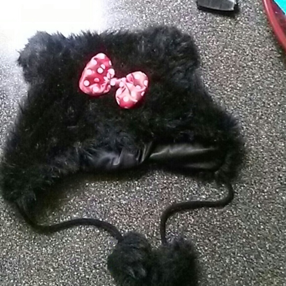 Minnie furry hat