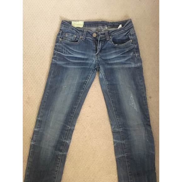 ✨Distressed 'Machine' Jeans