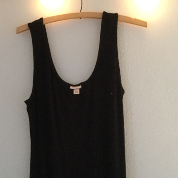 Black Maxi- Dress. Loose Fit