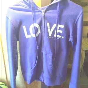 To Write Love On Her Arms zip up jacket