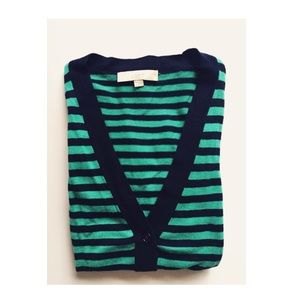 LOFT - Striped Cardigan