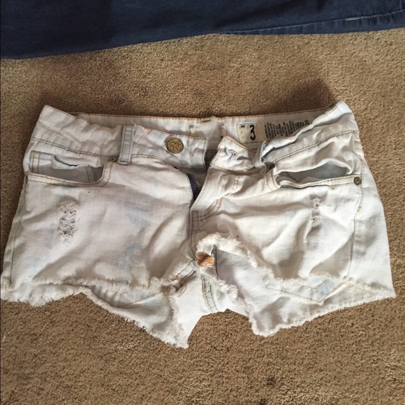 White shorts