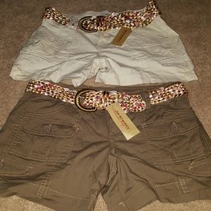 Two pair of brand new American rag shorts