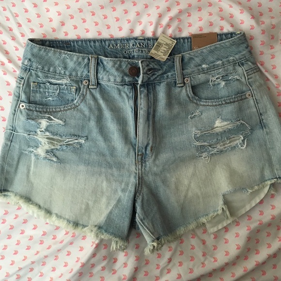 High-Rise American Eagle Shorts