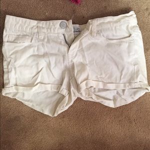 White shorts
